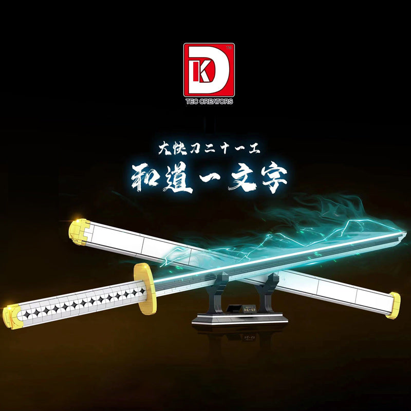 DK1509 One piece Wado Ichimonji Sword Building Blocks Movie & Game