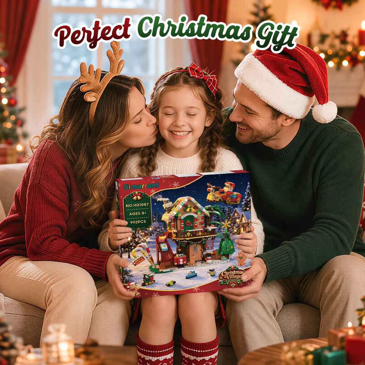 INSOON Countdown Treehouse Building Set with LED Light HG1087