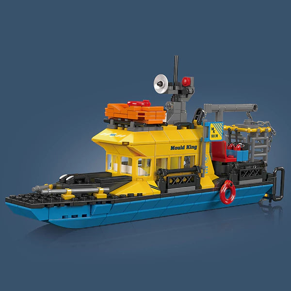 MouldKing 10134 Mini Underwater Exploration Ship City