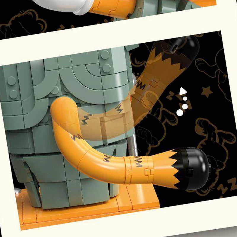 Feimibox S44072 Garfield Statue Of Liberty Movie