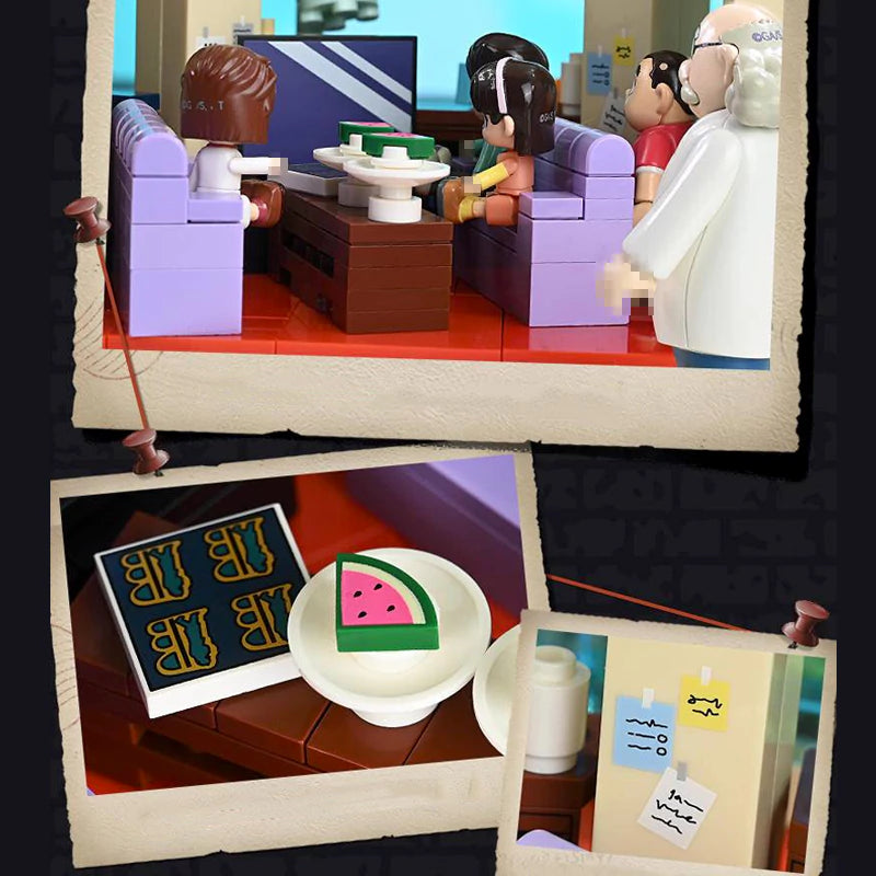 Keeppley K20712 Detective Conan Agasa Hiroshi's Home Movie