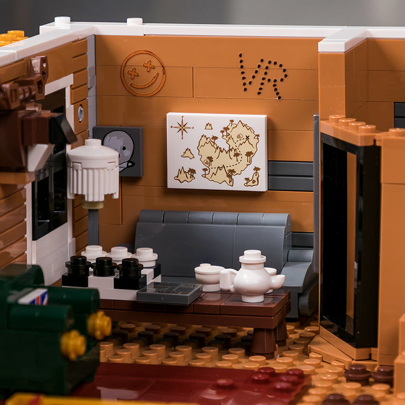 Pantasy 85014 Sherlock Holmes Baker Street 221B Apartment Modular Building