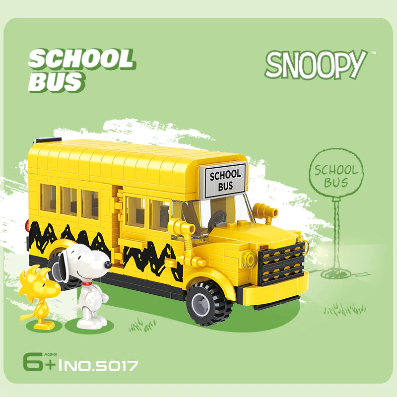 CACO S017 Snoopy School Bus Movie