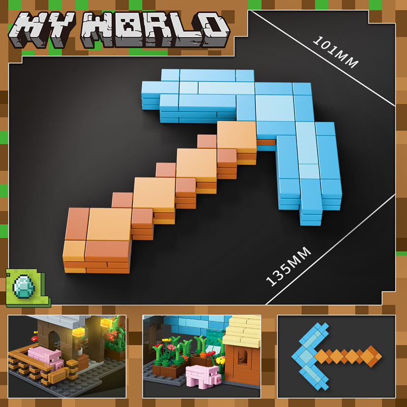 Quanguan 785 Weapon Scene Minecraft Movie & Game