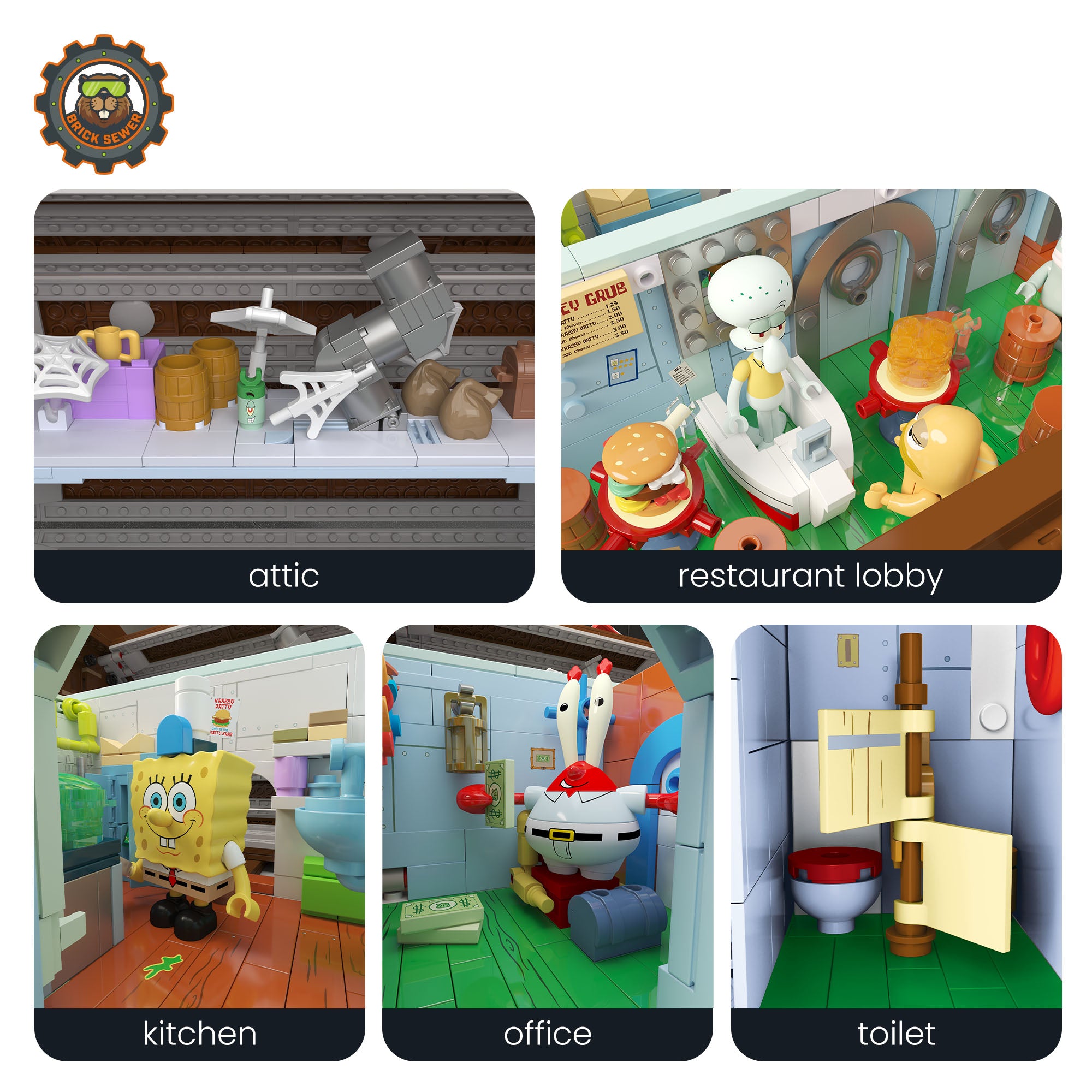 SpongeBob - Krusty Krab 2,723pcs