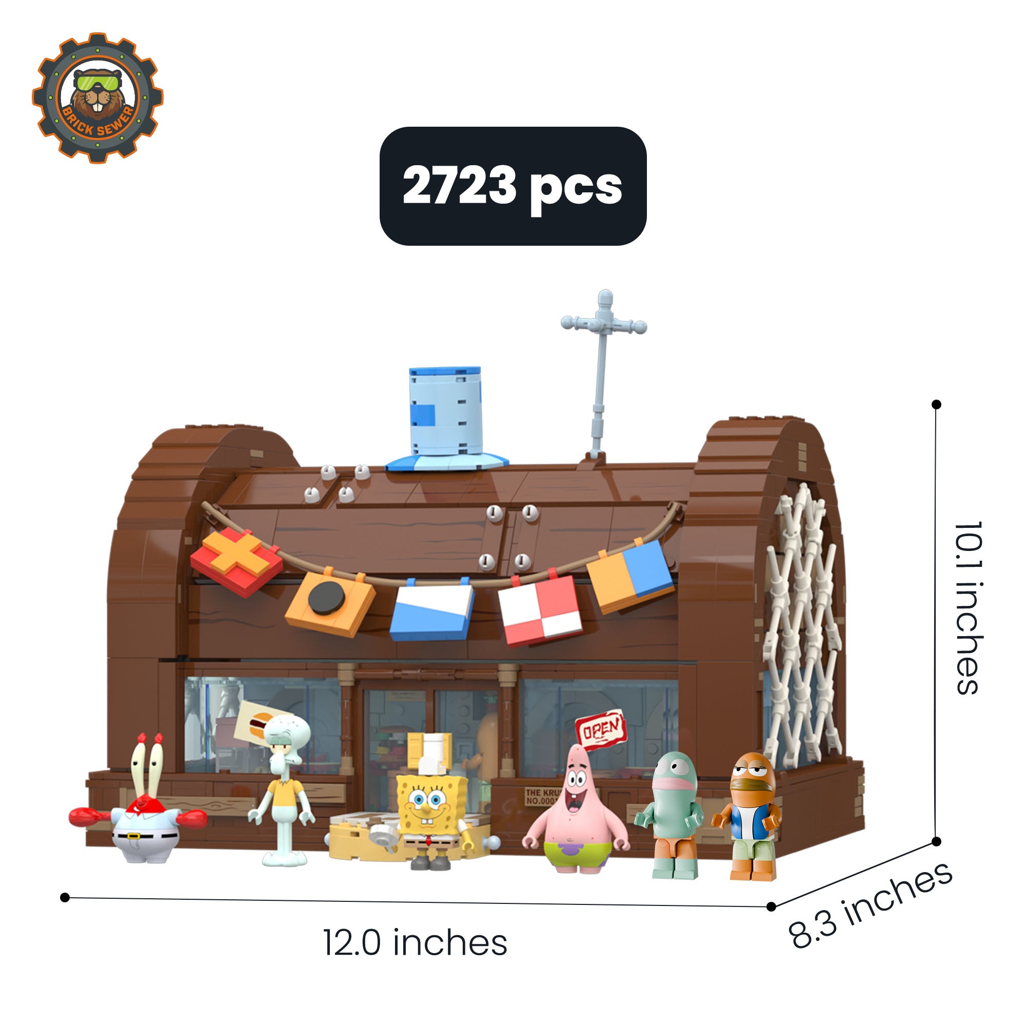 SpongeBob - Krusty Krab 2,723pcs