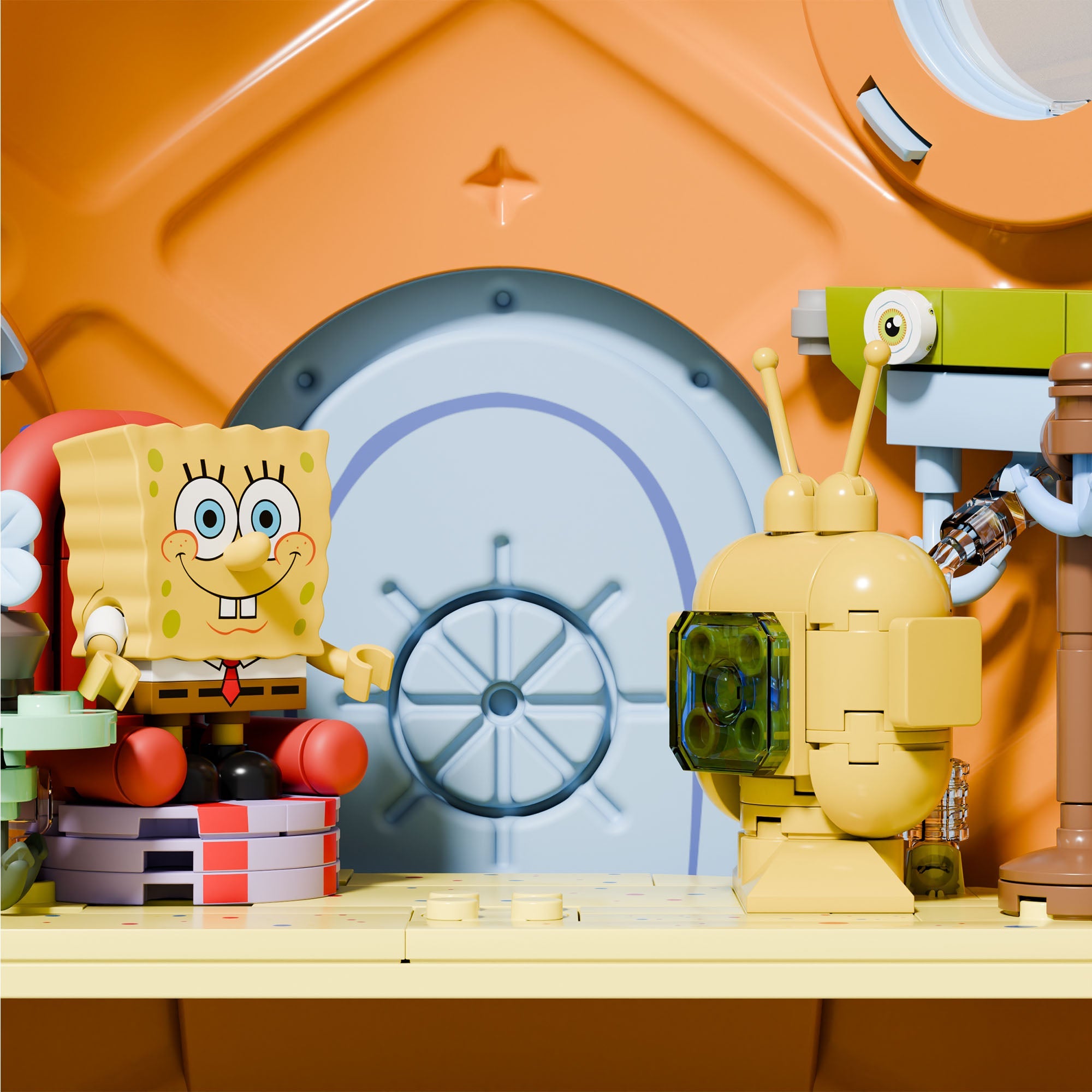 SpongeBob - Spongebob's Pineapple House(2,313-piece, 7 rooms, 18 inches high)