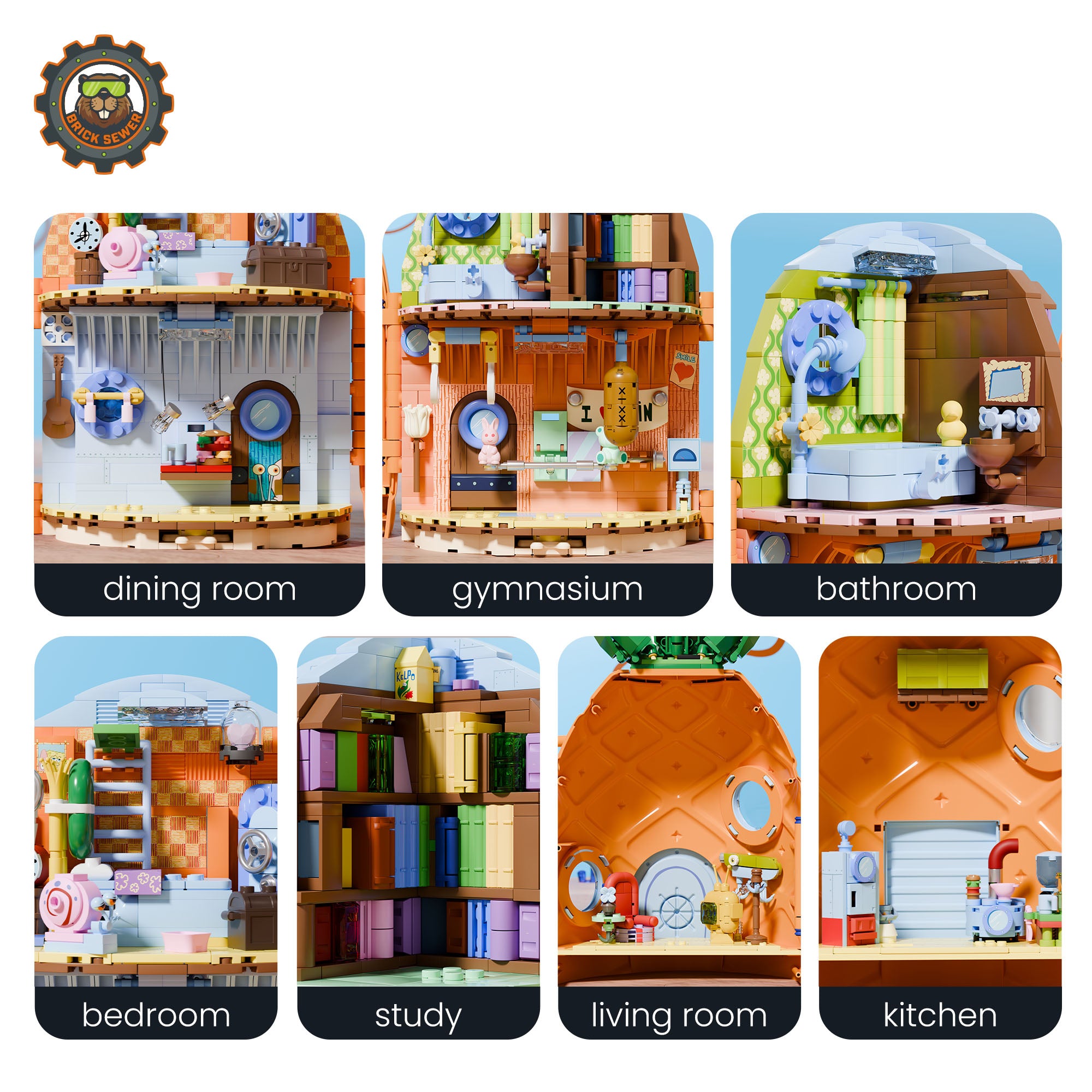 SpongeBob - Pineapple House 2,313pcs