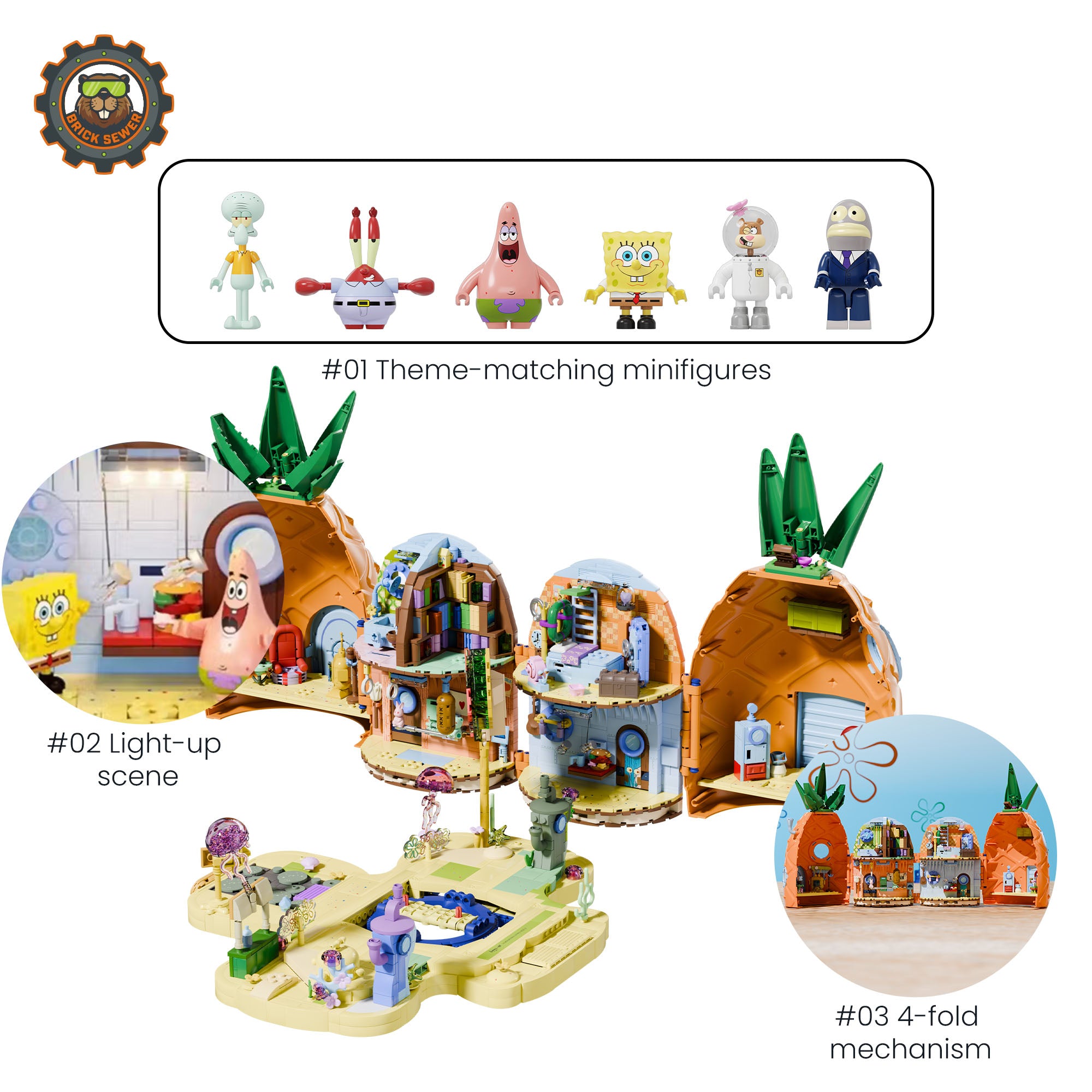 SpongeBob - Pineapple House 2,313pcs