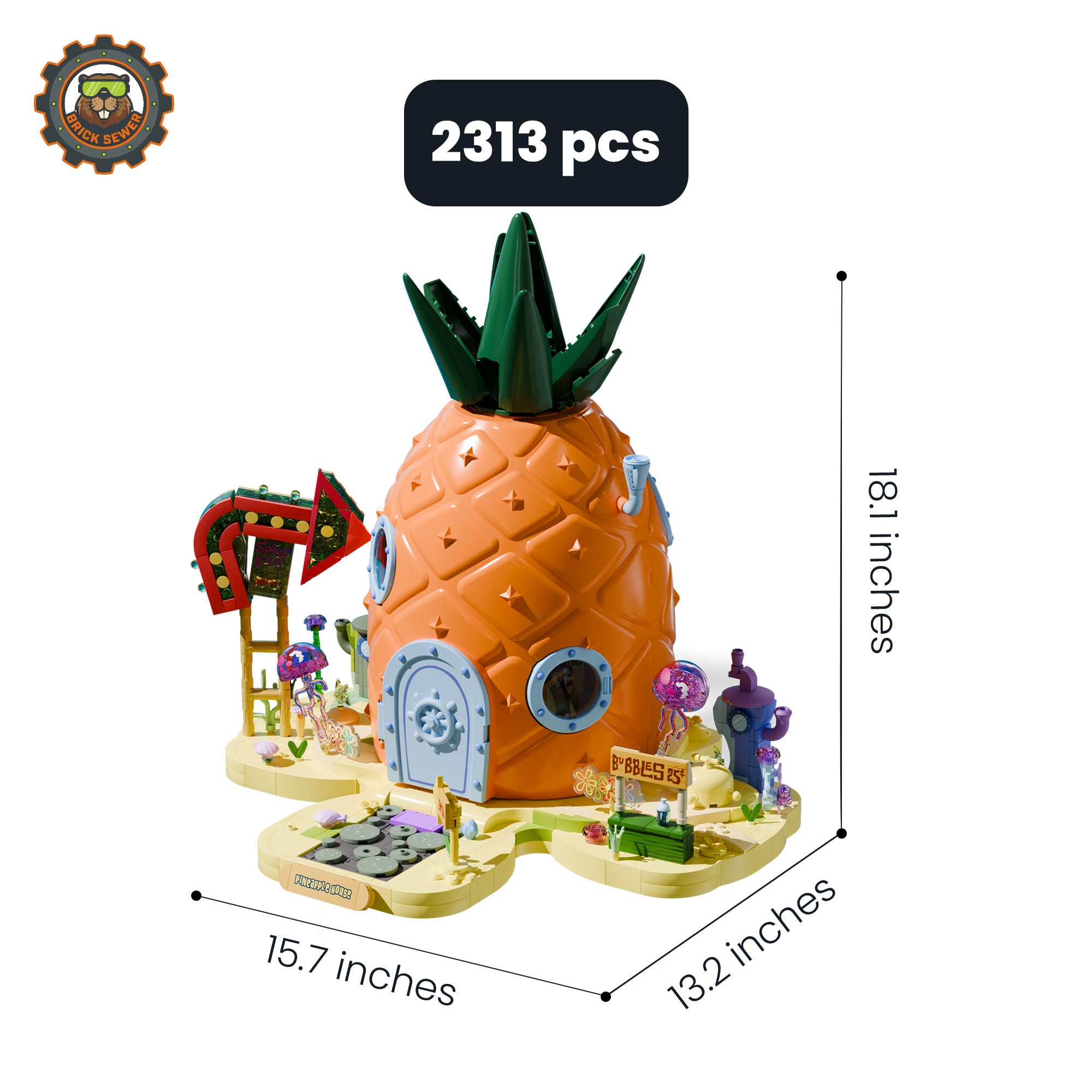 SpongeBob - Pineapple House 2,313pcs