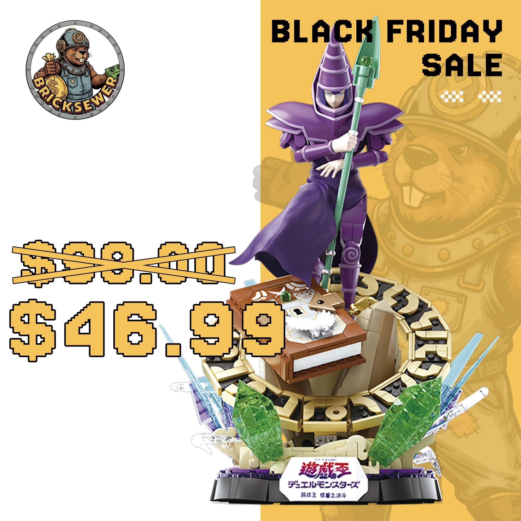 AreaX Dark Magician Yu-Gi-Oh Game Last Stock