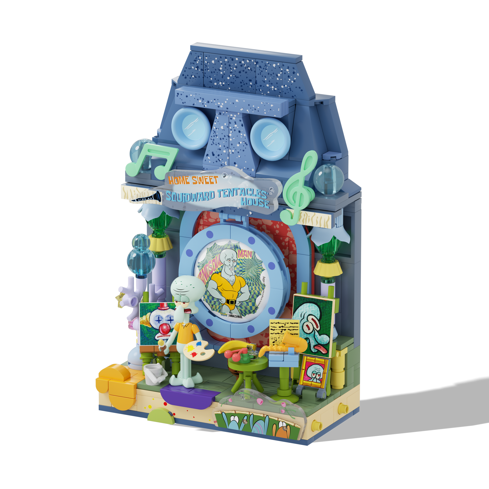 SpongeBob - Fantastic Window-Sill Series – Painting Time