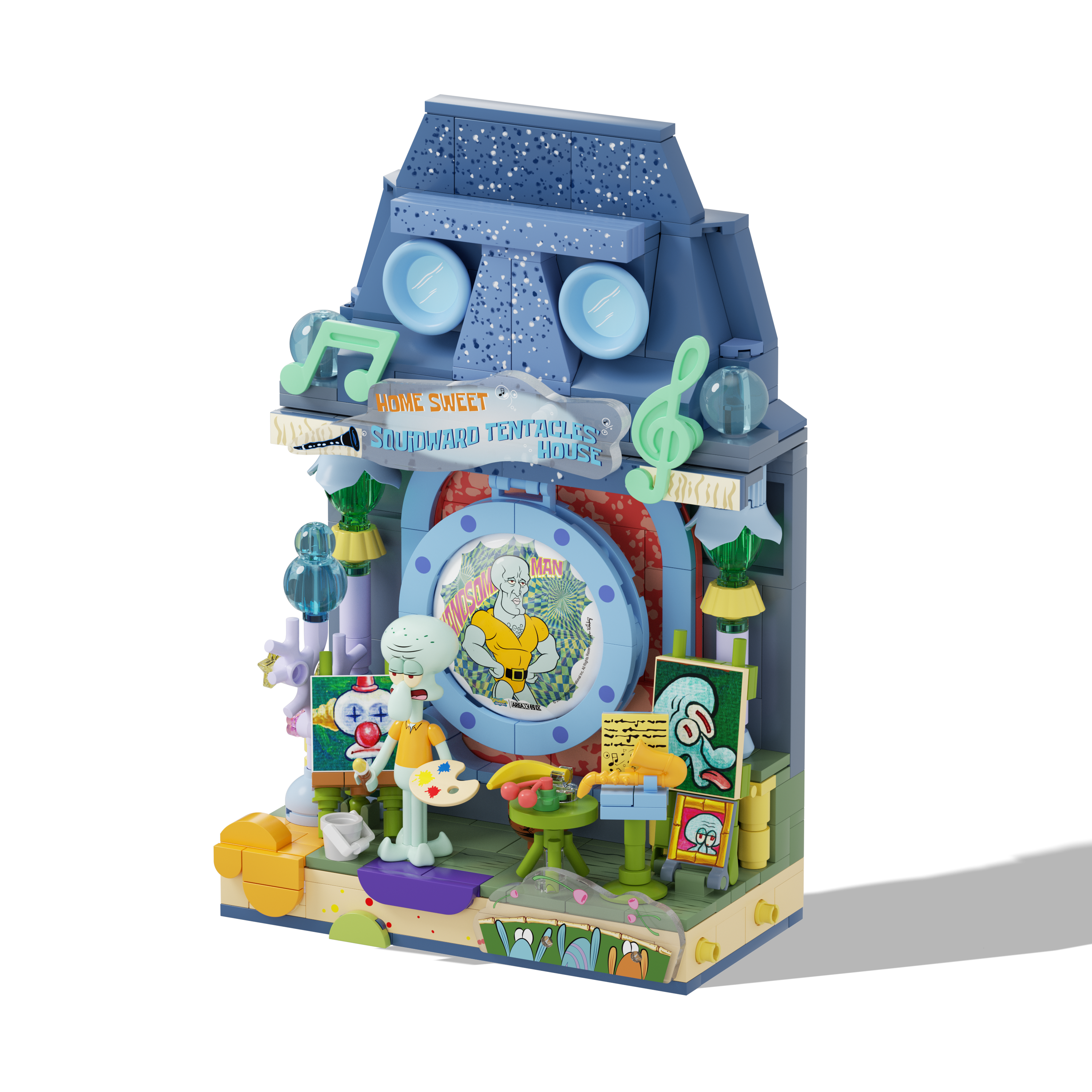 SpongeBob - Fantastic Window-Sill Series – Painting Time