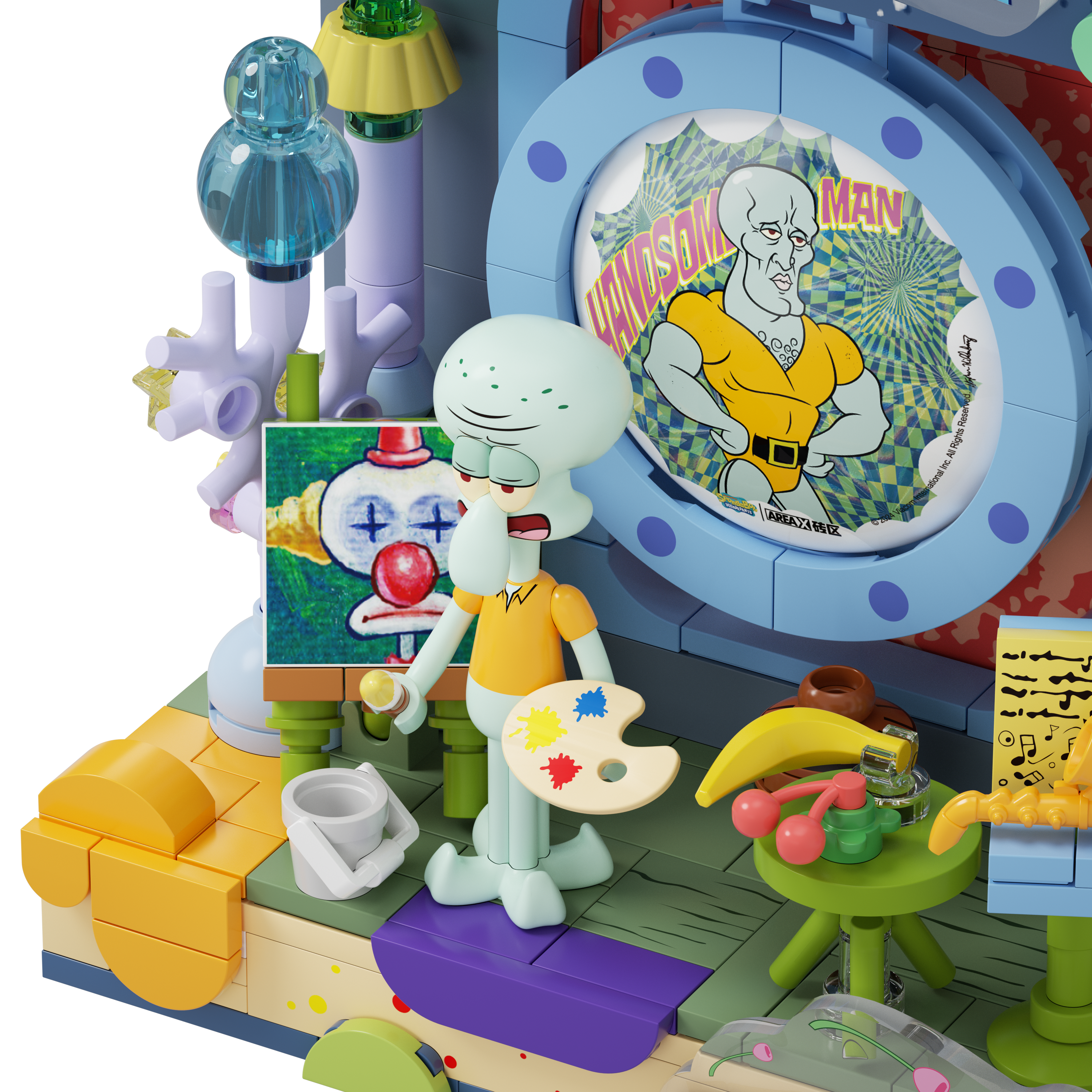 SpongeBob - Fantastic Window-Sill Series – Painting Time