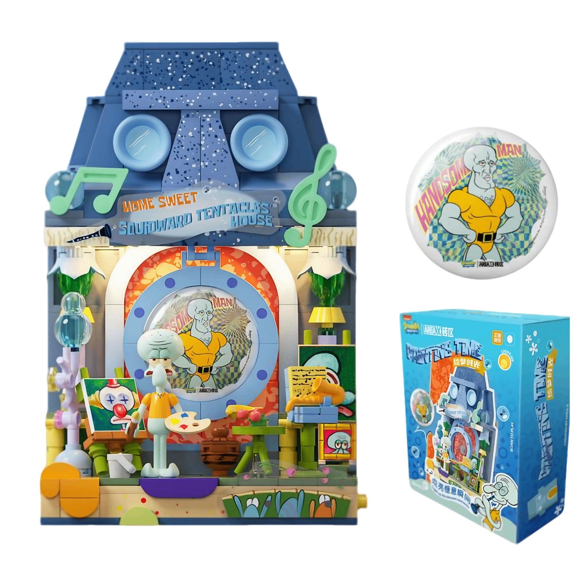 SpongeBob - Fantastic Window-Sill Series – Painting Time