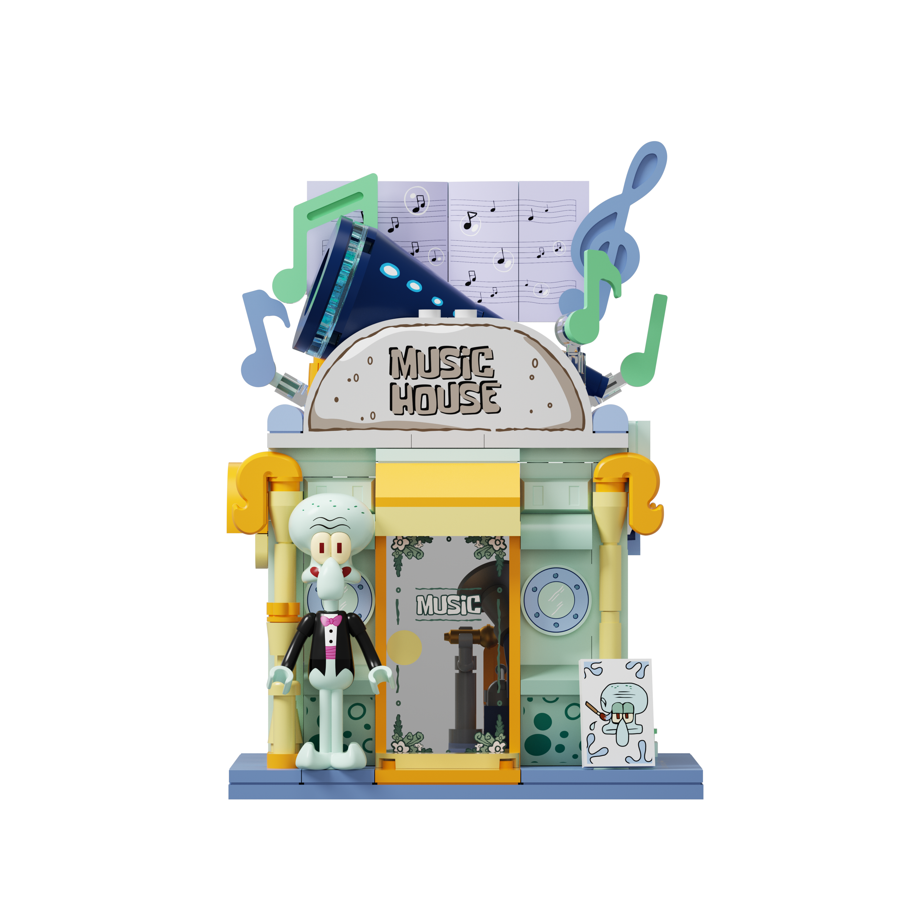 SpongeBob - Dreamy Street Series – Rhythm Dance (Squidward Version)