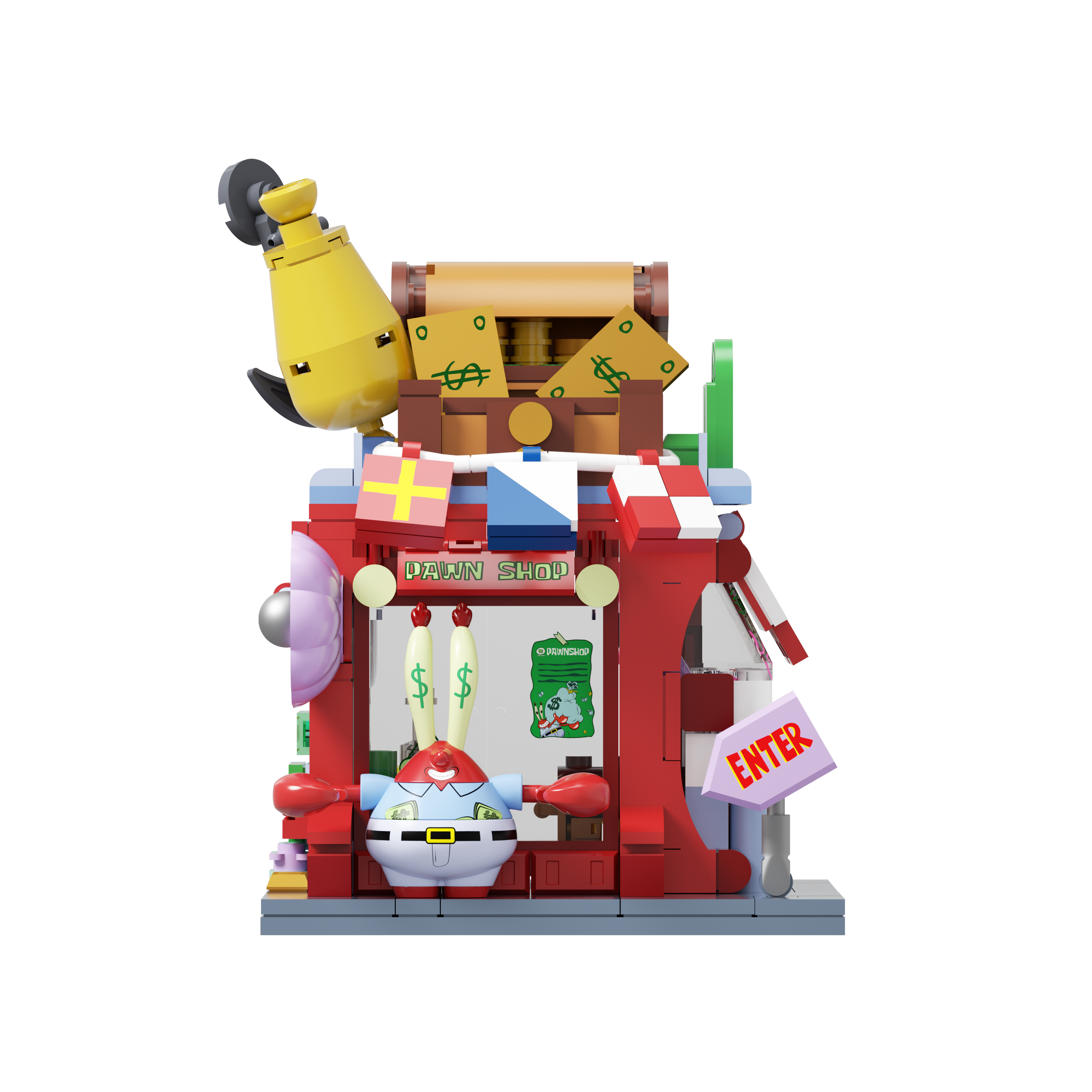 SpongeBob - Dreamy Street Series – Rolling in Money (Mr. Krabs Version)