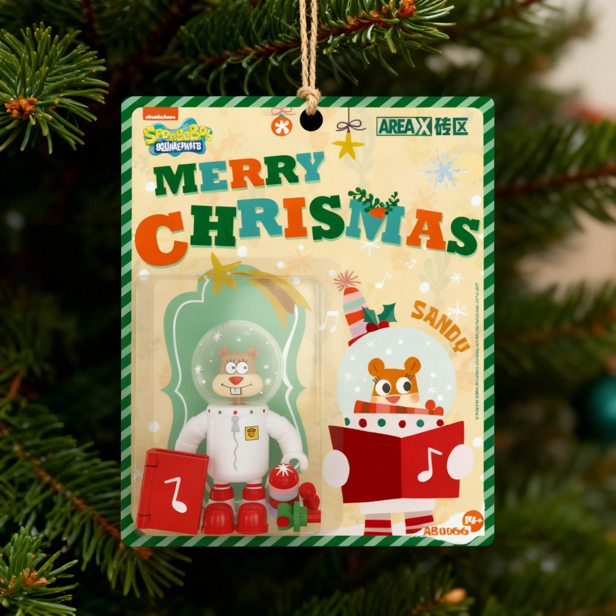 SpongeBob – Sandy – Christmas Ornament Edition