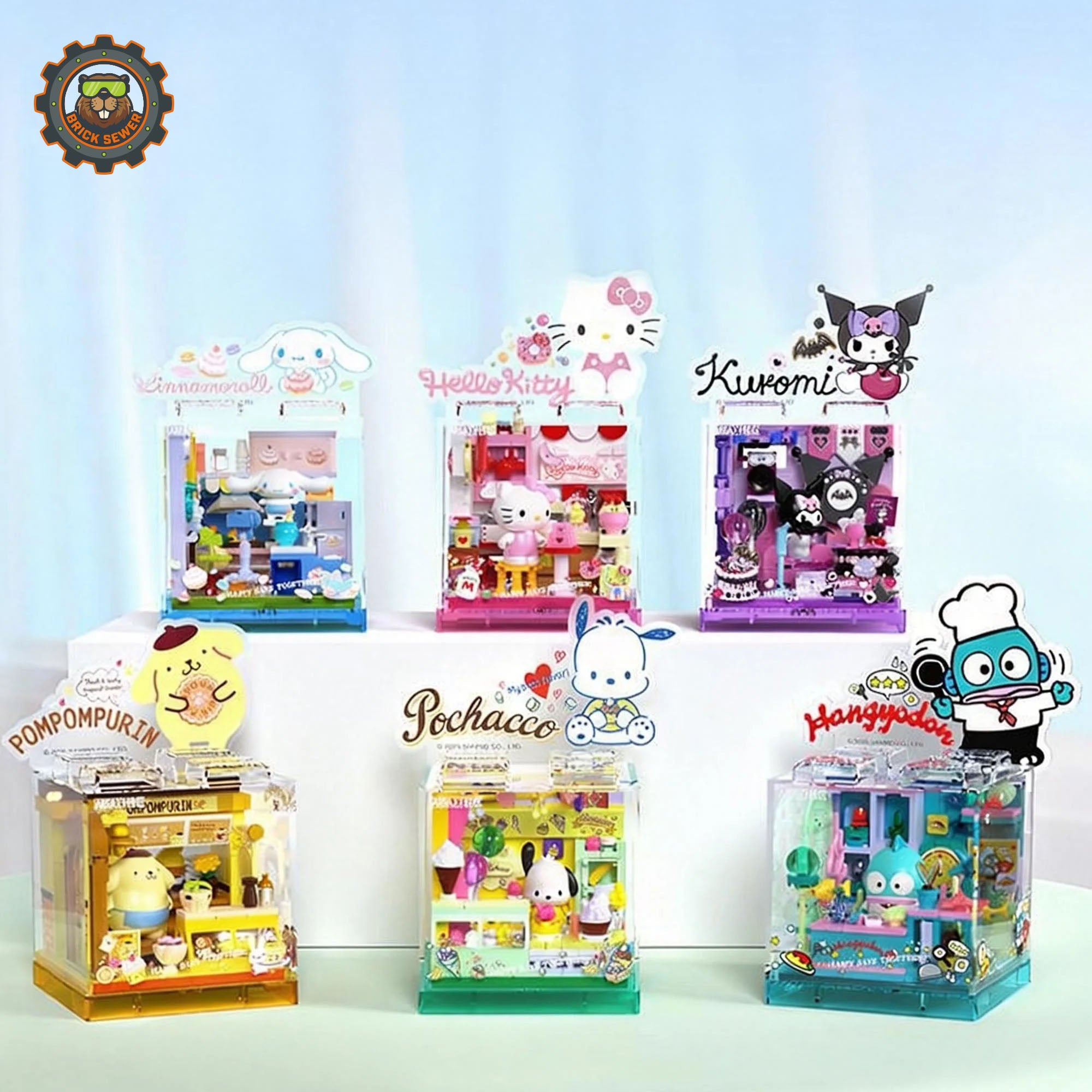 Sanrio Sweet Box – Cinnamoroll’s Bakery Corner featuring characters and bakery displays.
