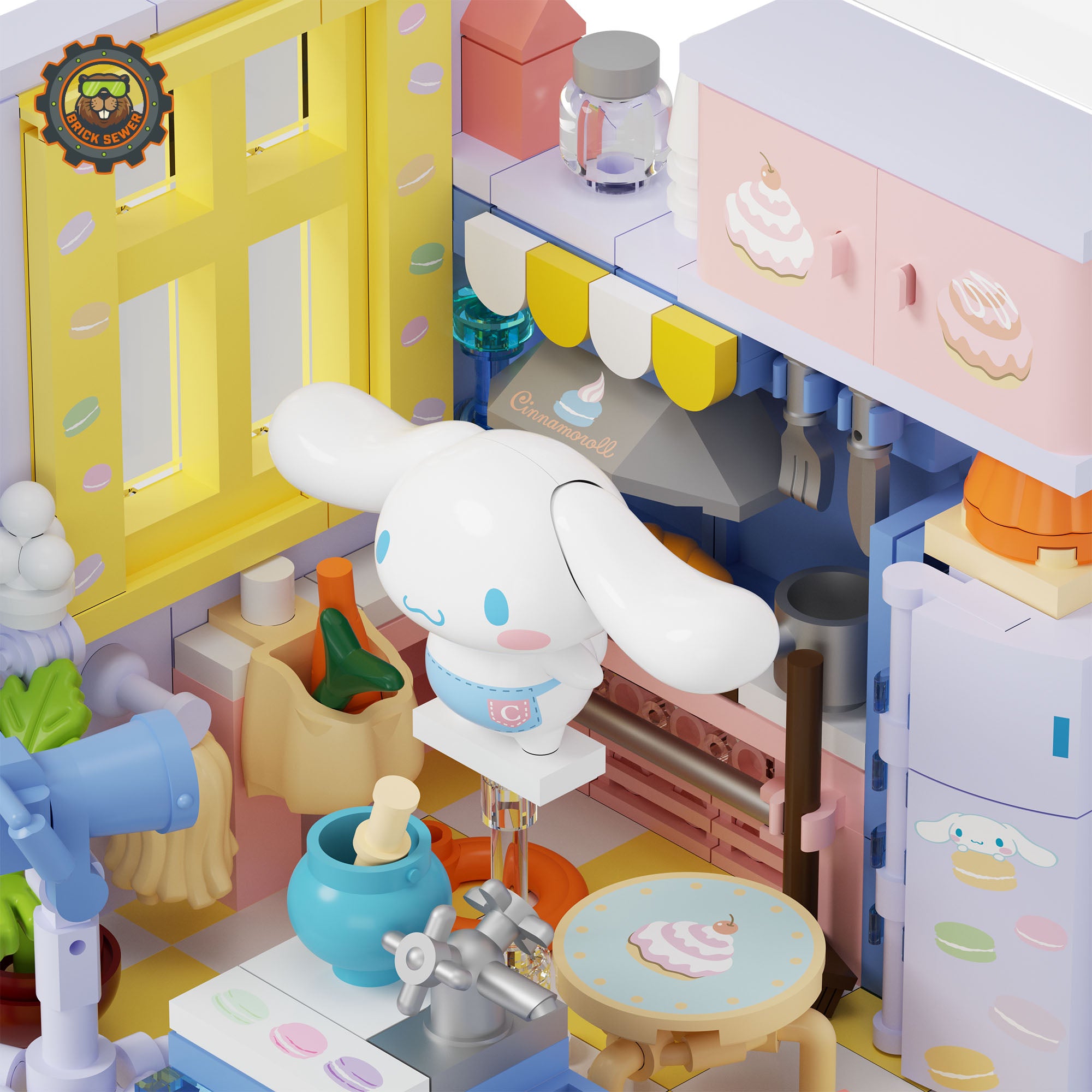 Sanrio Sweet Box – Cinnamoroll’s Bakery Corner with cute Cinnamoroll character in colorful bakery setting