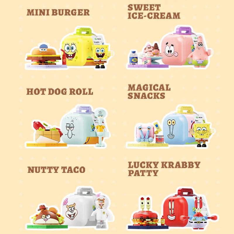 AREA-X AB0076 SpongeBob SquarePants Food Express Movie