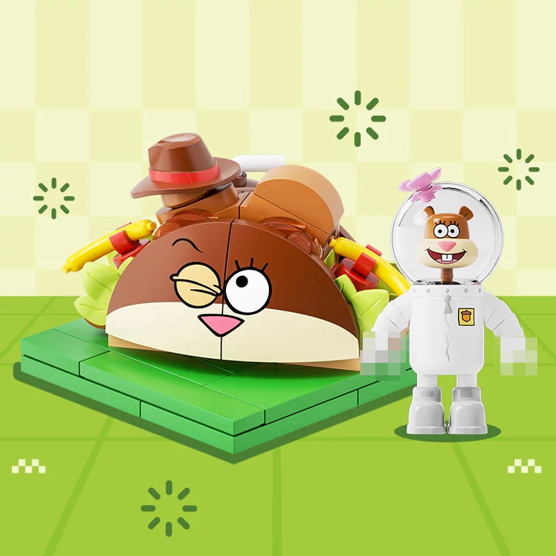 AREA-X AB0076 SpongeBob SquarePants Food Express Movie