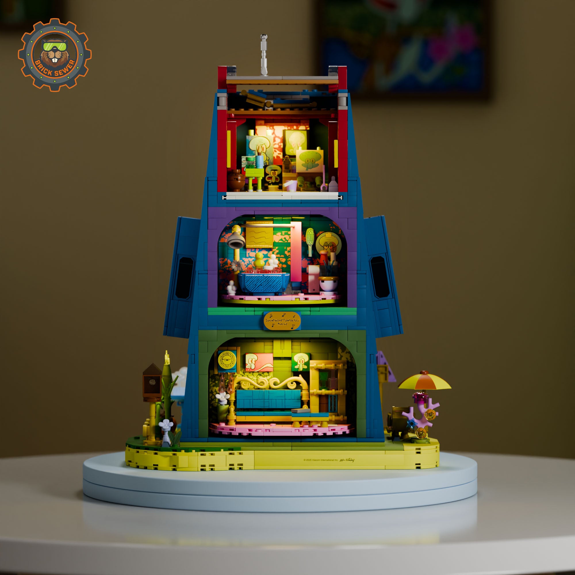 SpongeBob - Squidward’s Stone House 1,577pcs