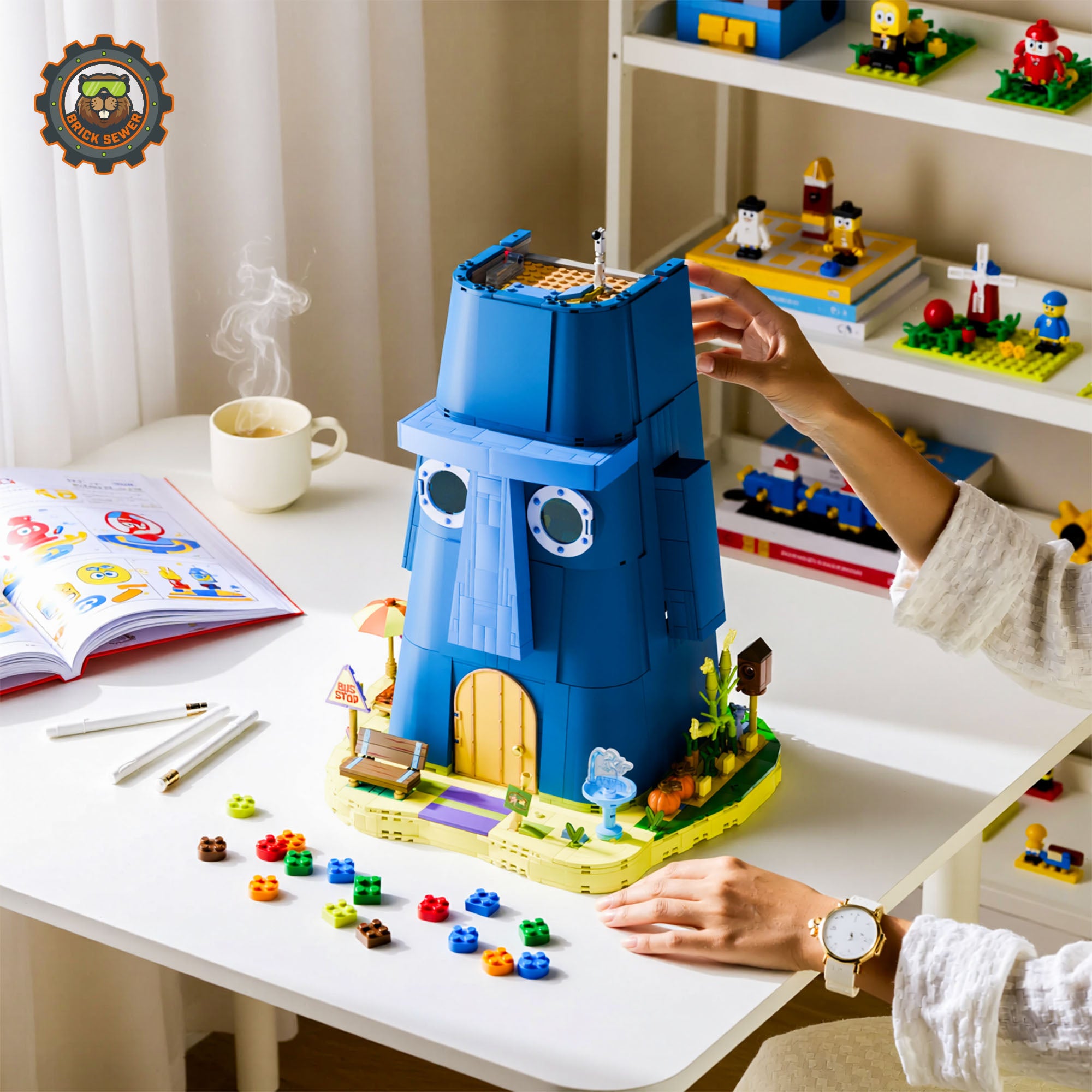 SpongeBob - Squidward’s Stone House 1,577pcs