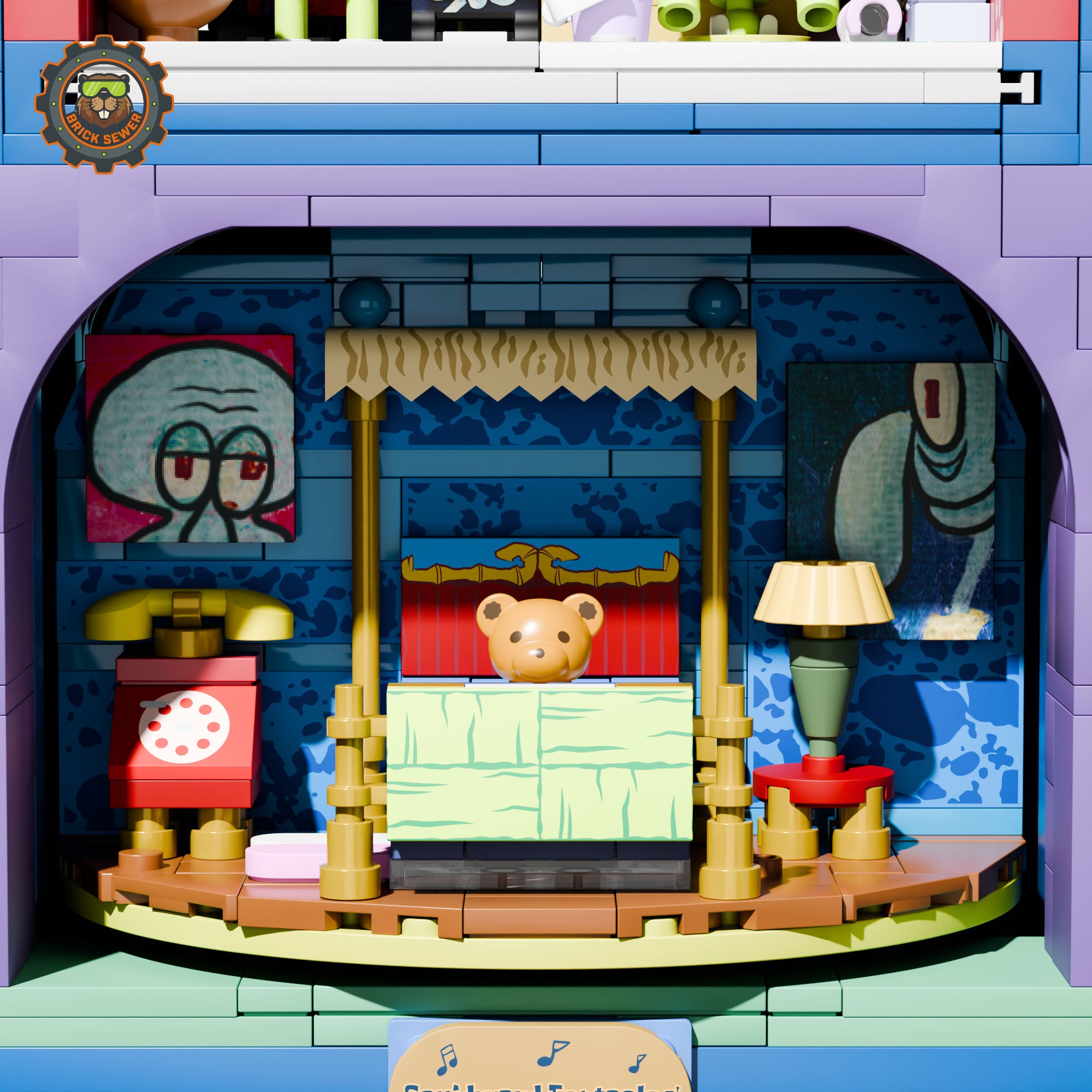 SpongeBob - Squidward’s Stone House 1,577pcs