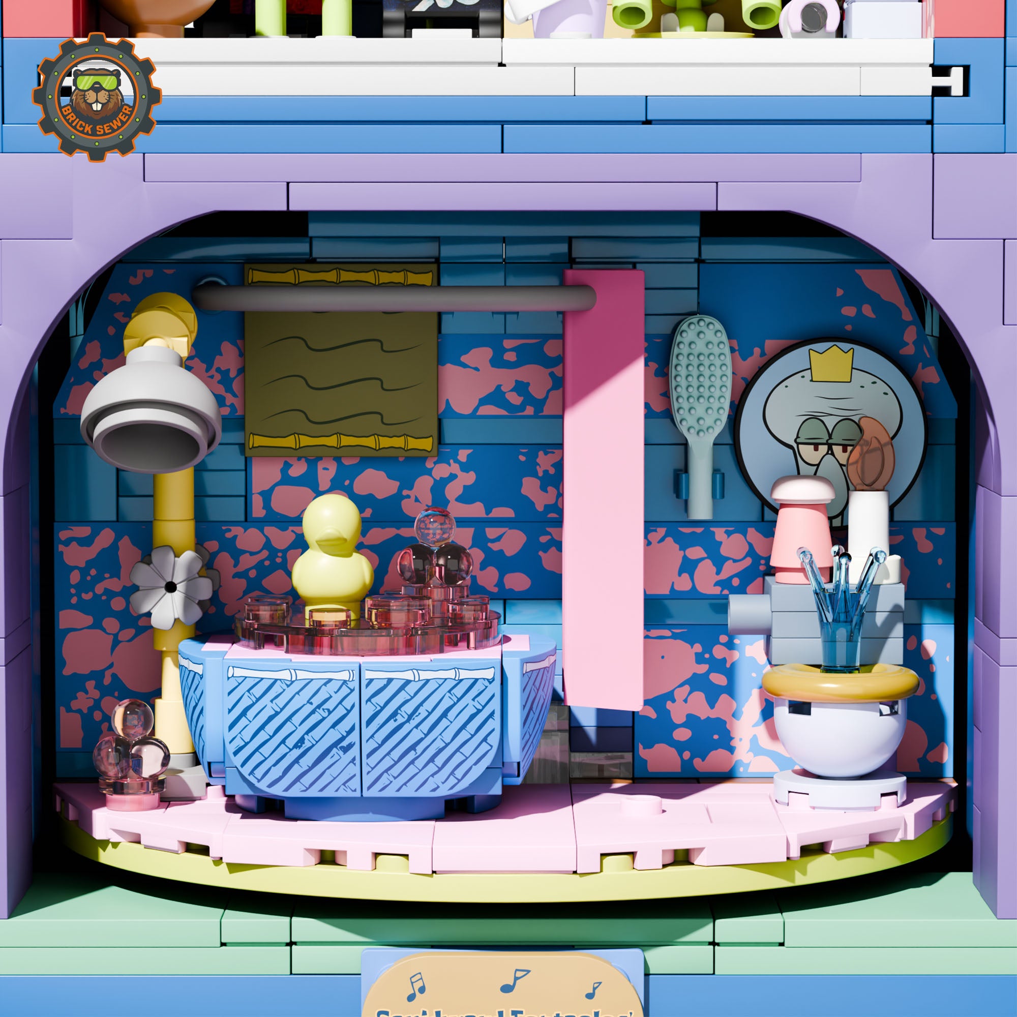 SpongeBob - Squidward’s Stone House 1,577pcs