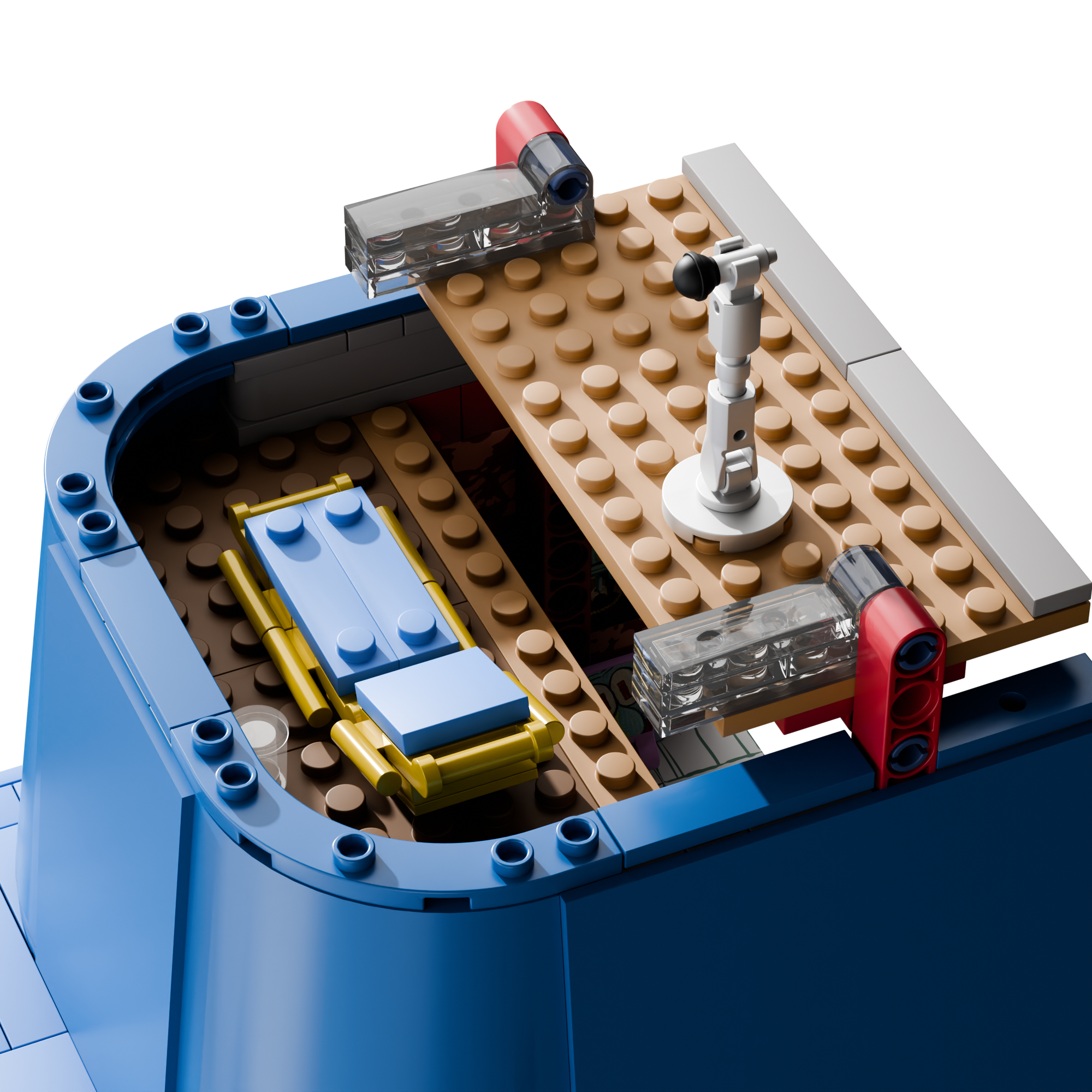 SpongeBob - Squidward’s Stone House (1,577-piece, 5 rooms, 13 inches high)