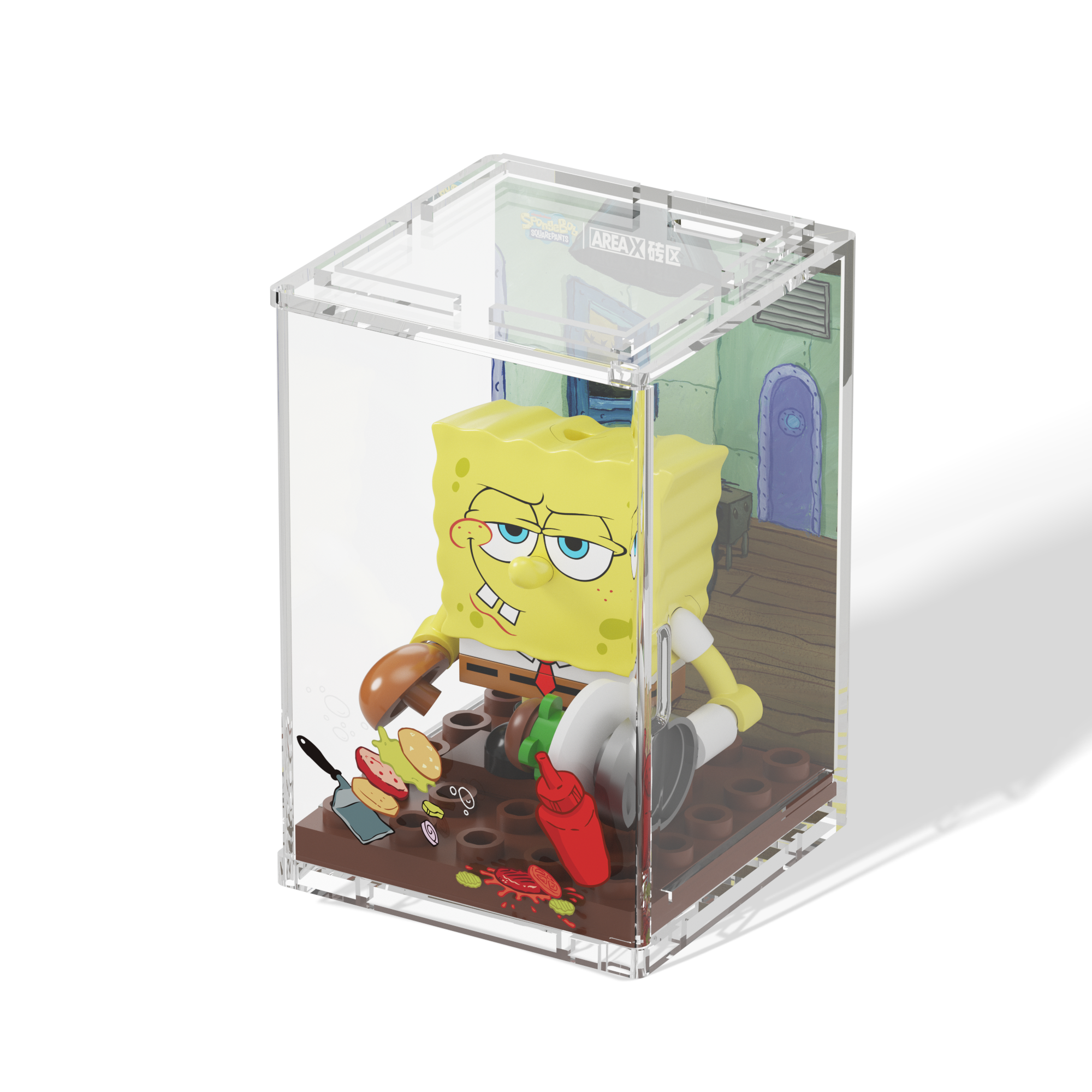 SpongeBob – A Day in Bikini Bottom Blind Box Set（random 8 out of 9, non-repeating）