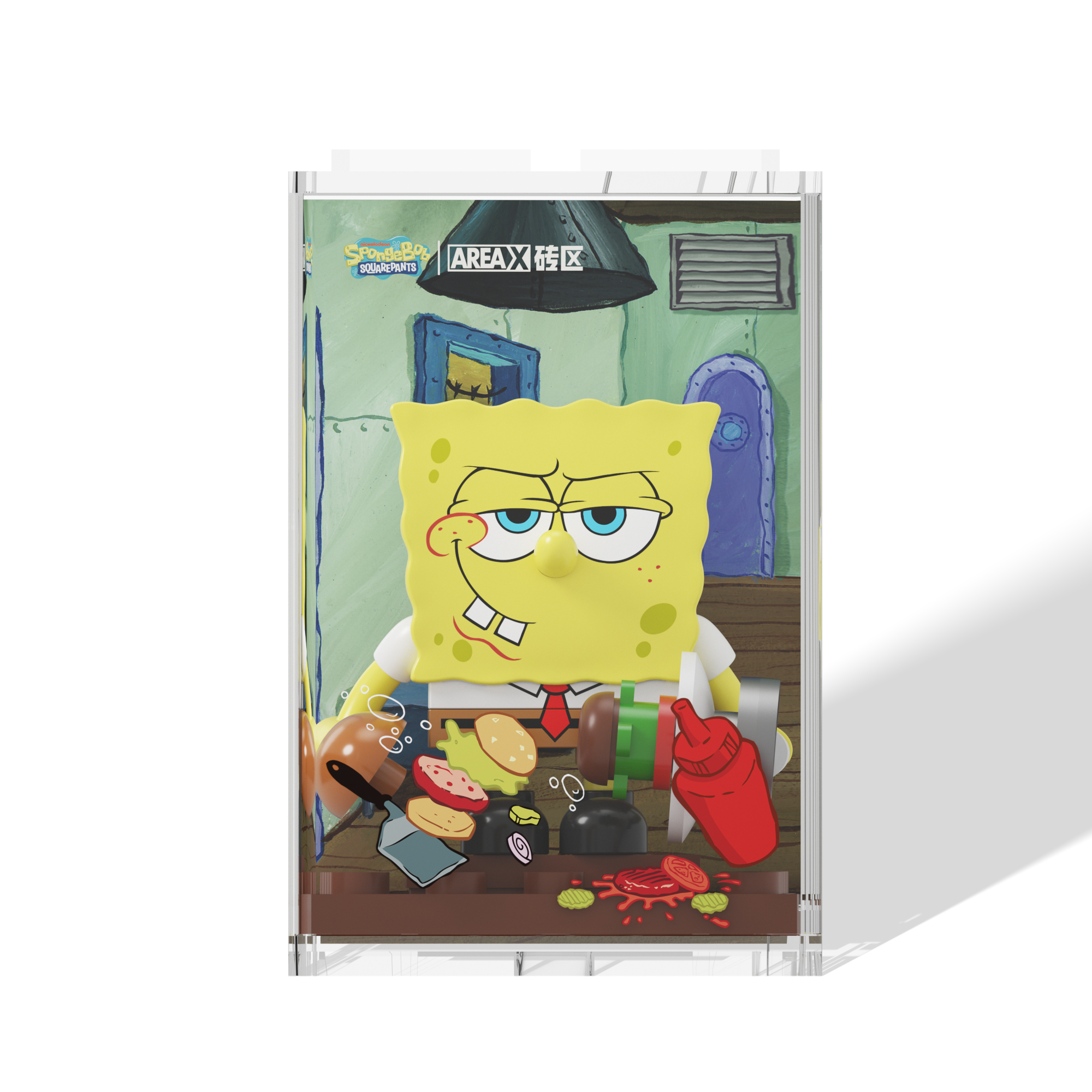 SpongeBob – A Day in Bikini Bottom Blind Box Set（random 8 out of 9, non-repeating）