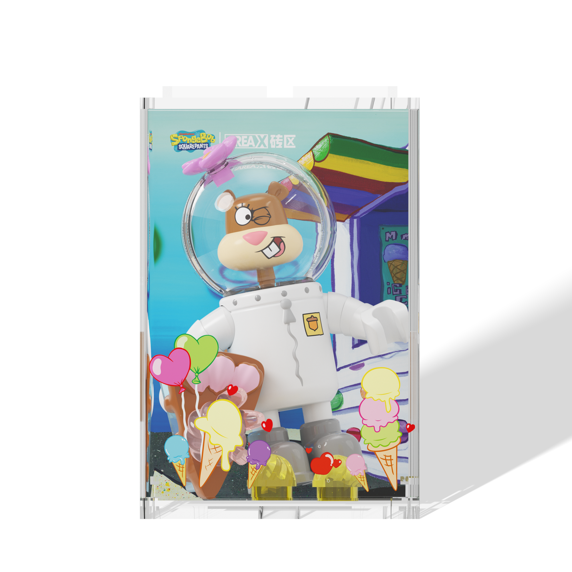 SpongeBob – A Day in Bikini Bottom Blind Box Set（random 8 out of 9, non-repeating）