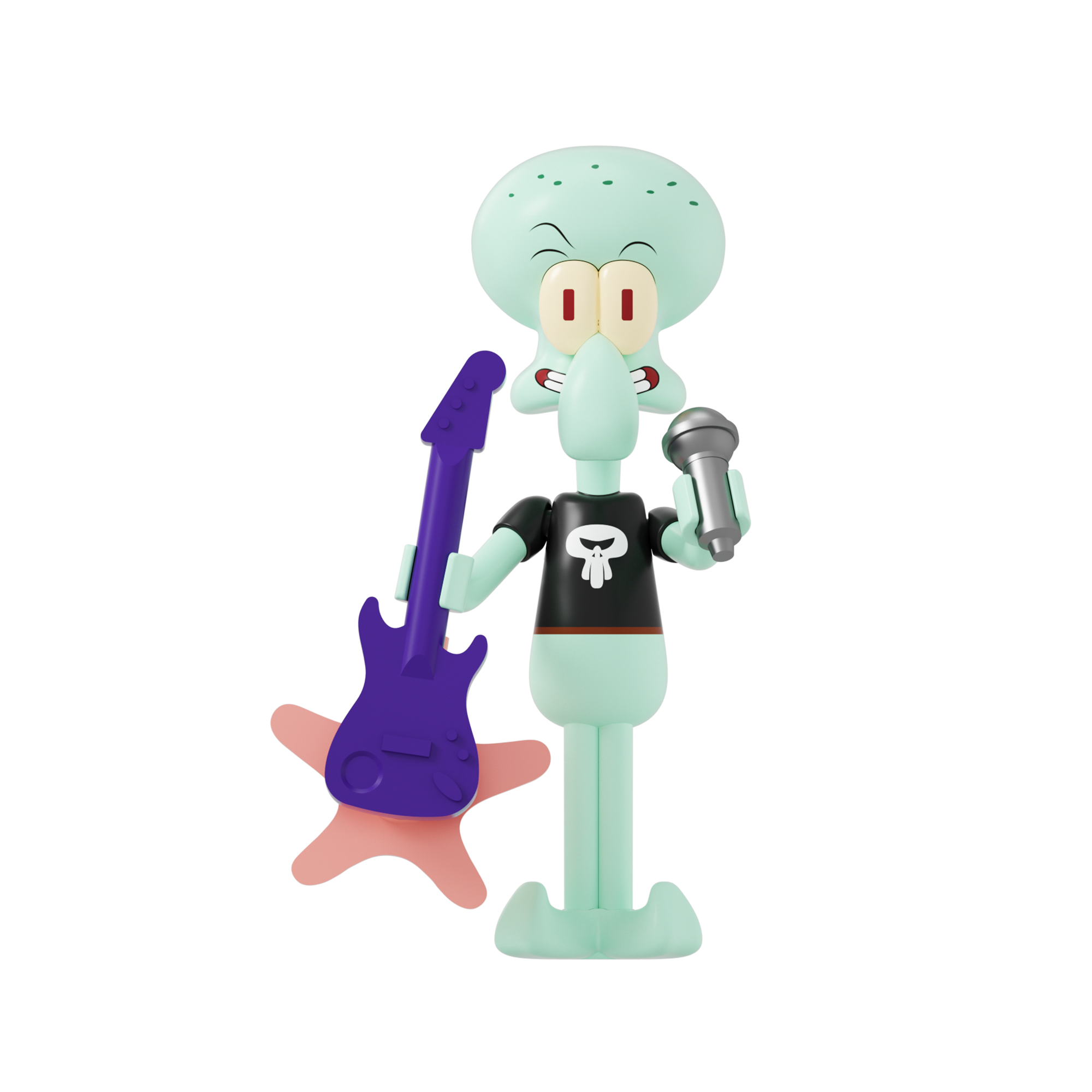 SpongeBob – A Day in Bikini Bottom Blind Box Set（random 8 out of 9, non-repeating）