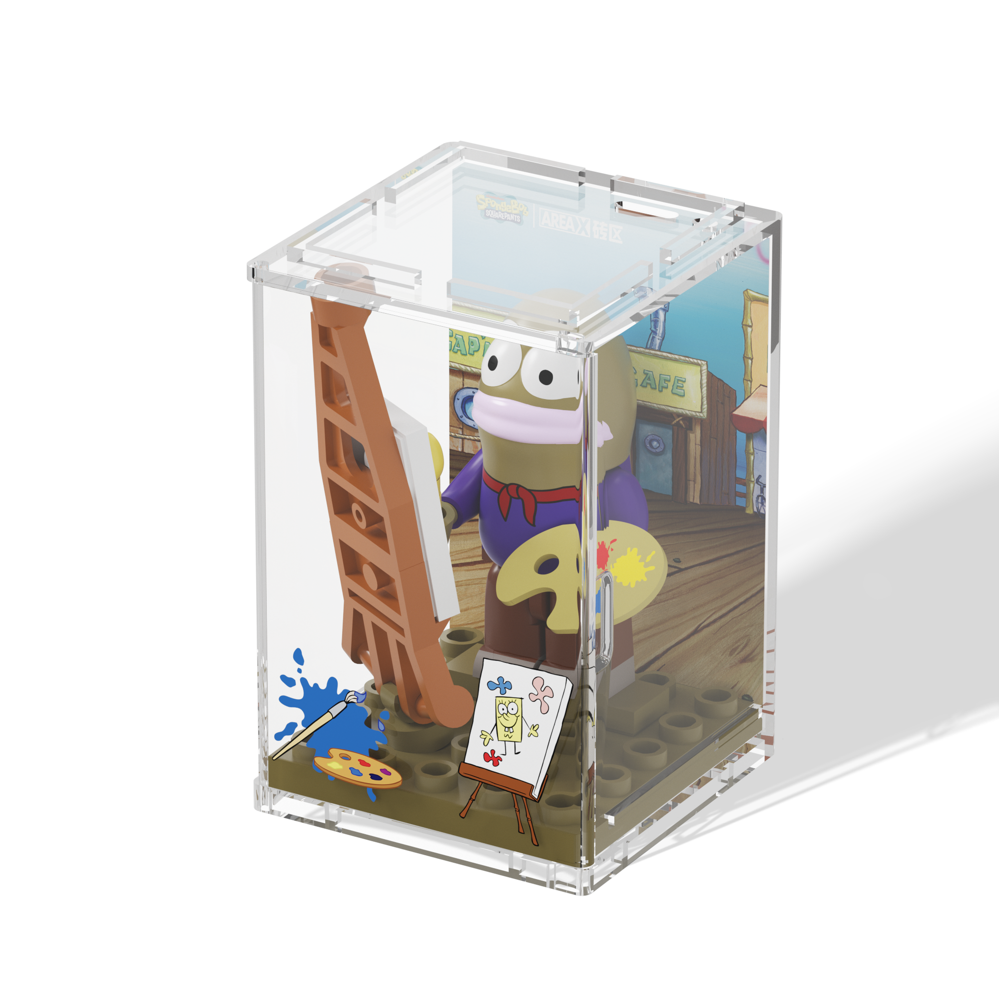 SpongeBob – A Day in Bikini Bottom Blind Box Set（random 8 out of 9, non-repeating）