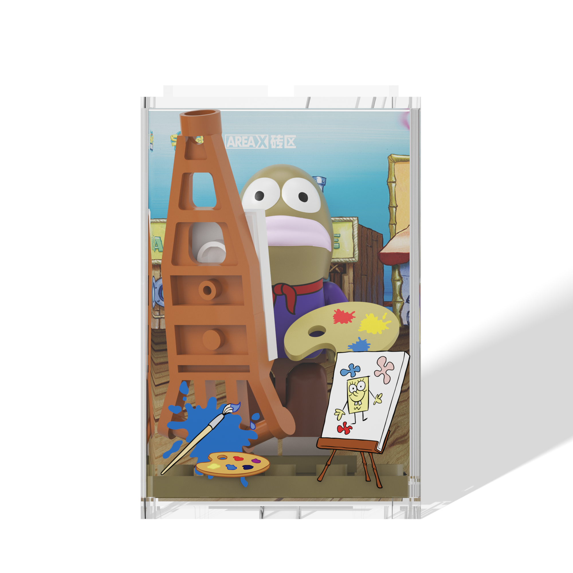 SpongeBob – A Day in Bikini Bottom Blind Box Set（random 8 out of 9, non-repeating）