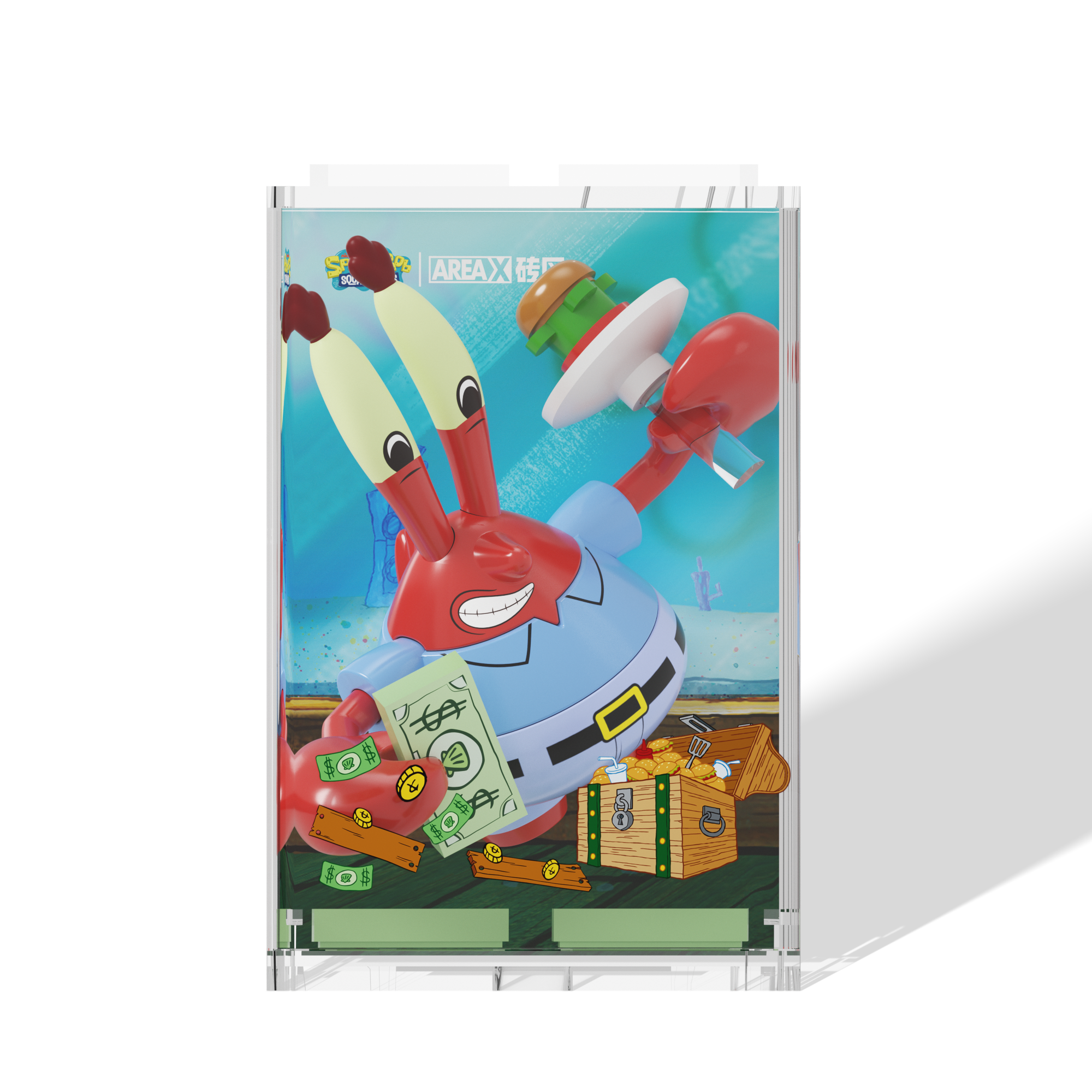 SpongeBob – A Day in Bikini Bottom Blind Box Set（random 8 out of 9, non-repeating）