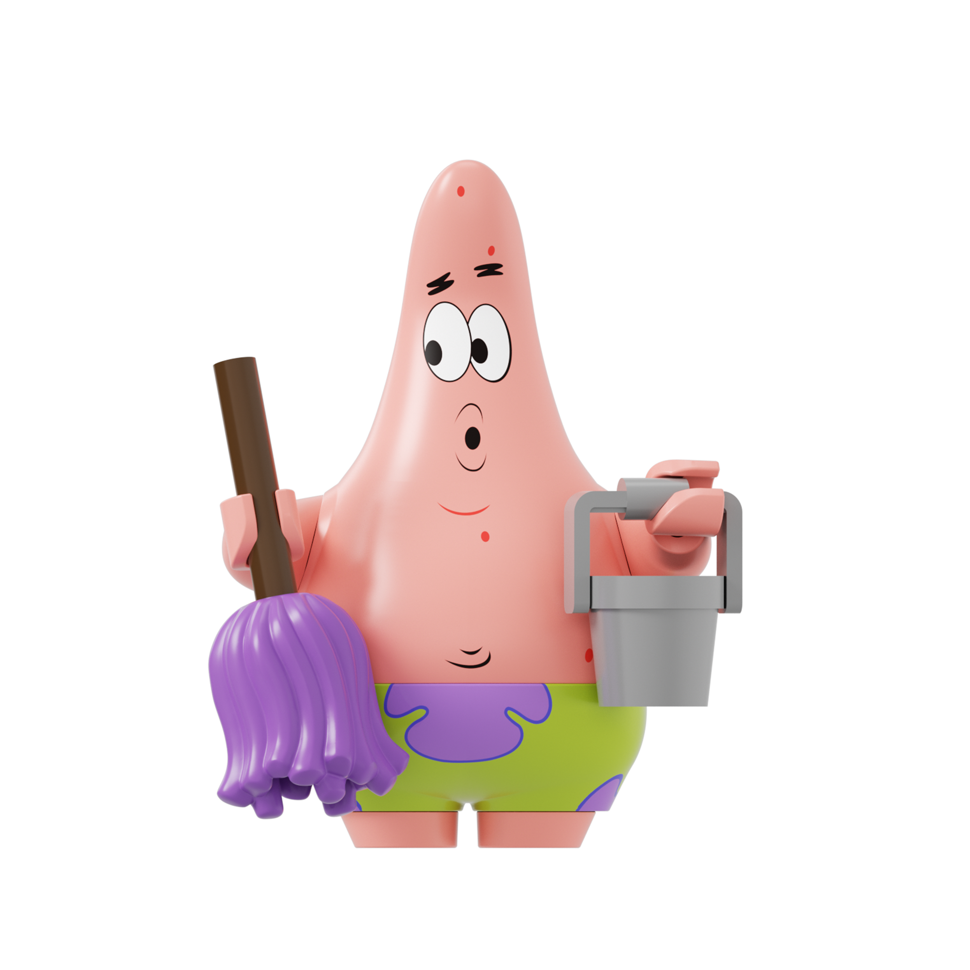 SpongeBob – A Day in Bikini Bottom Blind Box Set（random 8 out of 9, non-repeating）