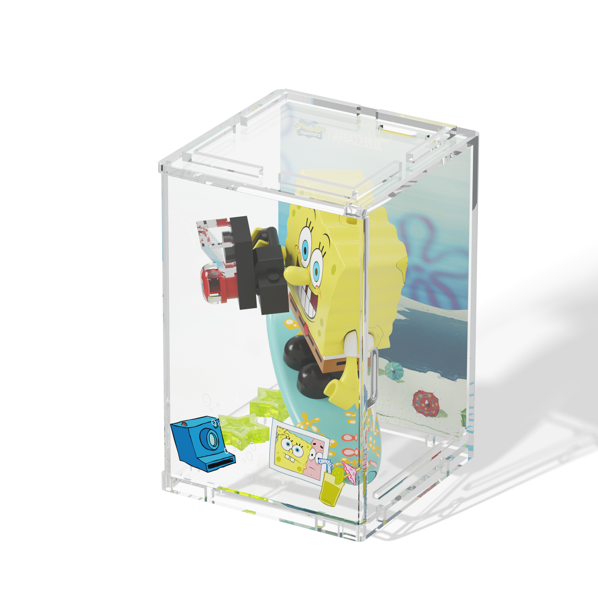 SpongeBob – A Day in Bikini Bottom Blind Box Set（random 8 out of 9, non-repeating）