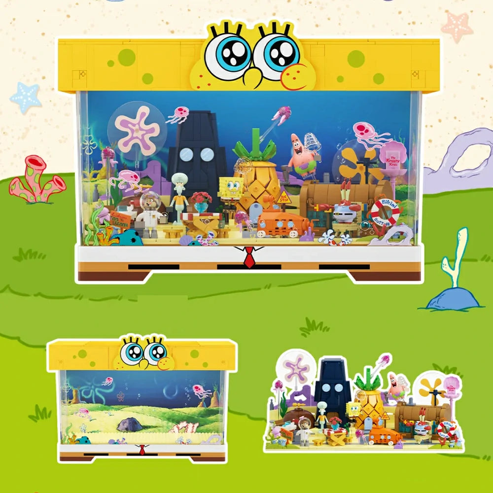 AREA-X AB0082 SpongeBob SquarePants: Bikini Bottom Scene Movie