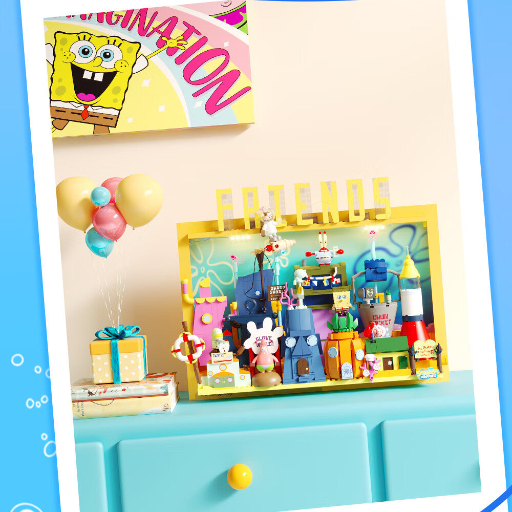 AREA-X AB0083 SpongeBob SquarePants Bikini Bottom Paradise Movie