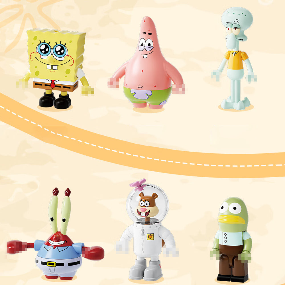 AREA-X AB0083 SpongeBob SquarePants Bikini Bottom Paradise Movie