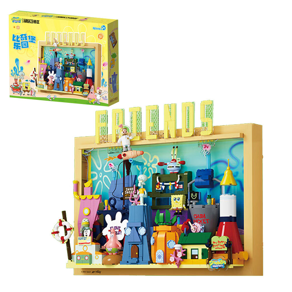 AREA-X AB0083 SpongeBob SquarePants Bikini Bottom Paradise Movie