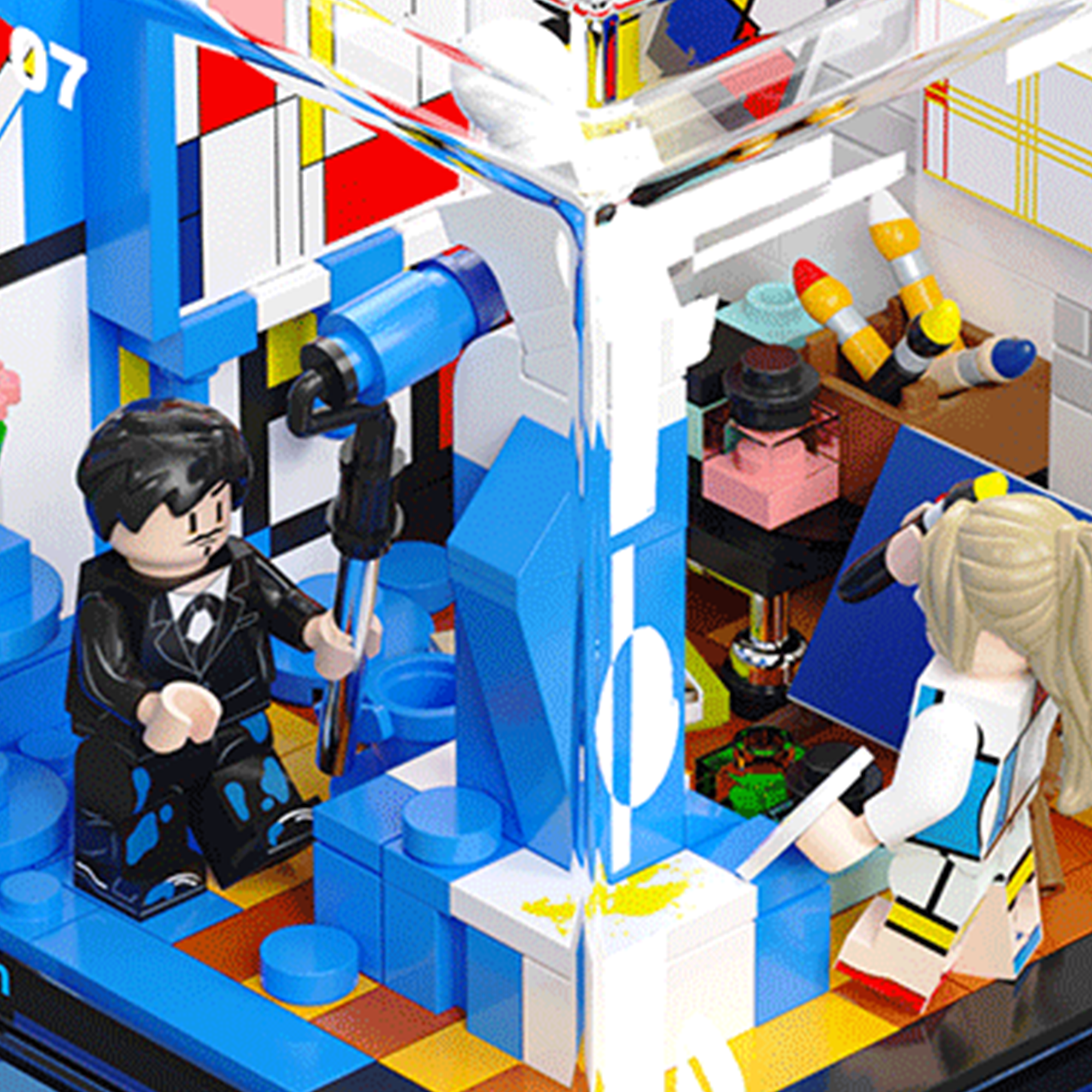 The Greatest Artists – Constitute (Mondrian ver.)