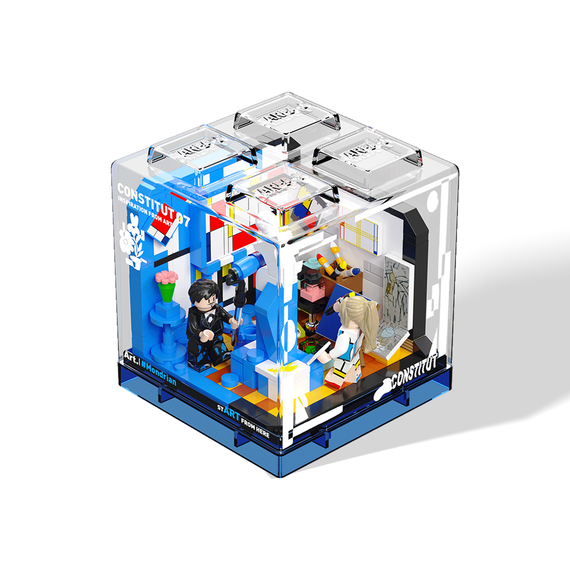 The Greatest Artists – Constitute (Mondrian ver.)