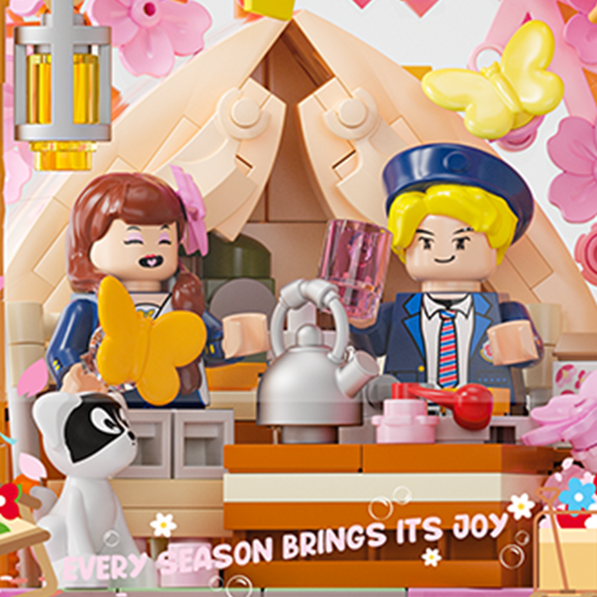 Camping Day – Spring Camping Brick Set