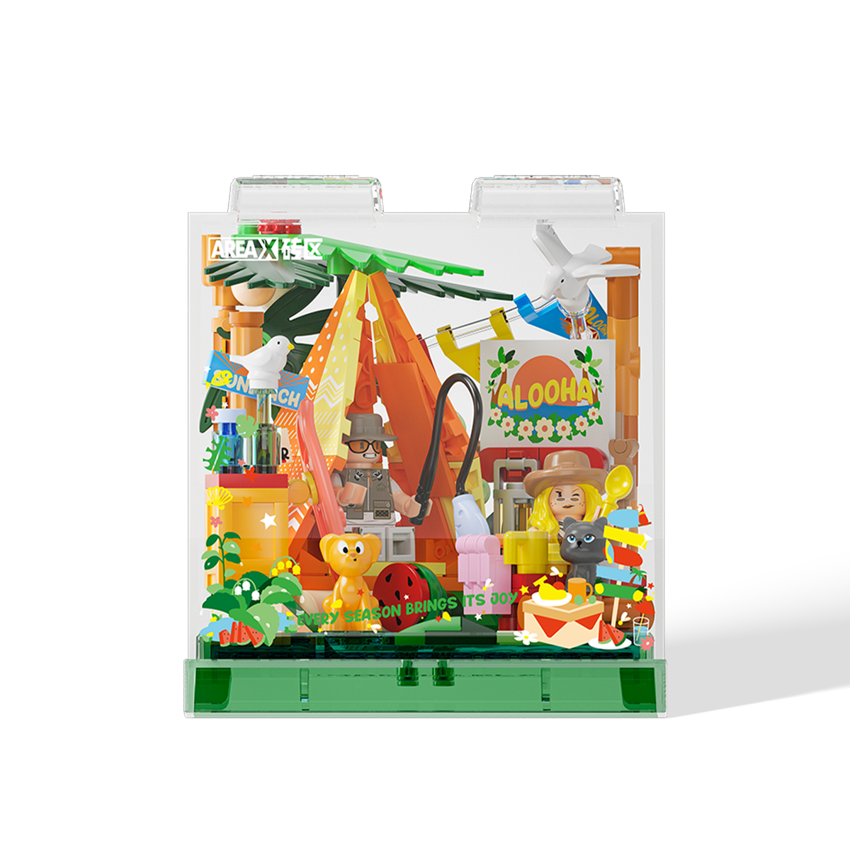 Camping Day – Summer Camping Brick Set