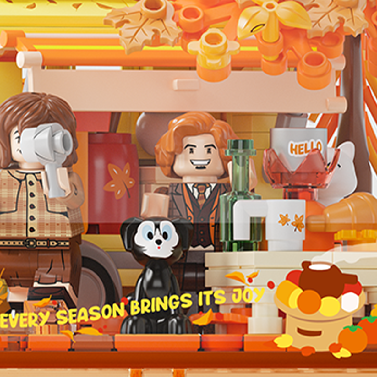Camping Day – Autumn Camping Brick Set