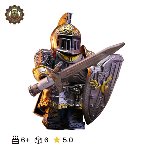 BrickSewer Medieval Knight Minifigure S132